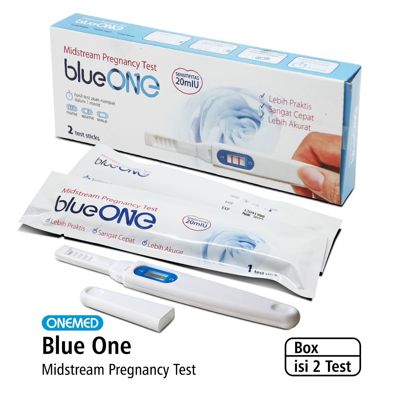 HCG Test Blue One OneMed